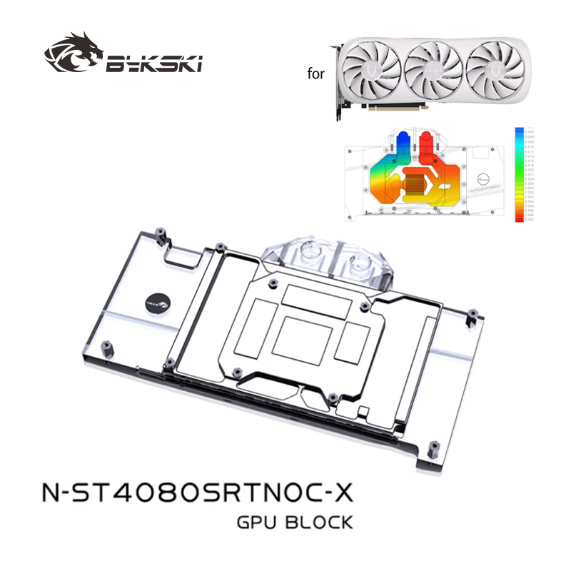 Bykski N-ST4080SRTNOC-X GPU Bl - Rtx 4080 Water Cooling Block recension och pris