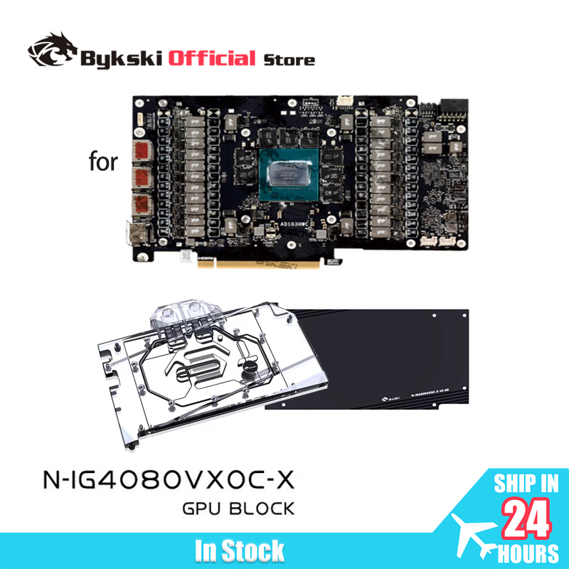 Bykski N-IG4080VXOC-X GPU Bloc - Rtx 4080 Water Cooling Block recension och pris