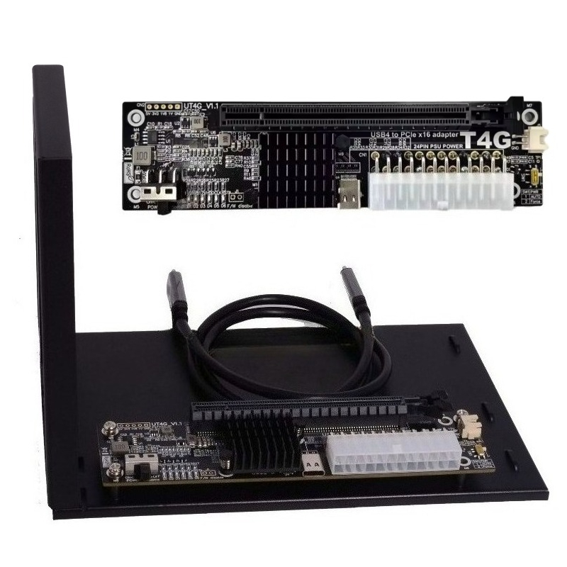 UT4G eGPU Thunderbolt 4 /3 To  - Gpu External Dock Egpu Thunderbolt 4 recension och pris