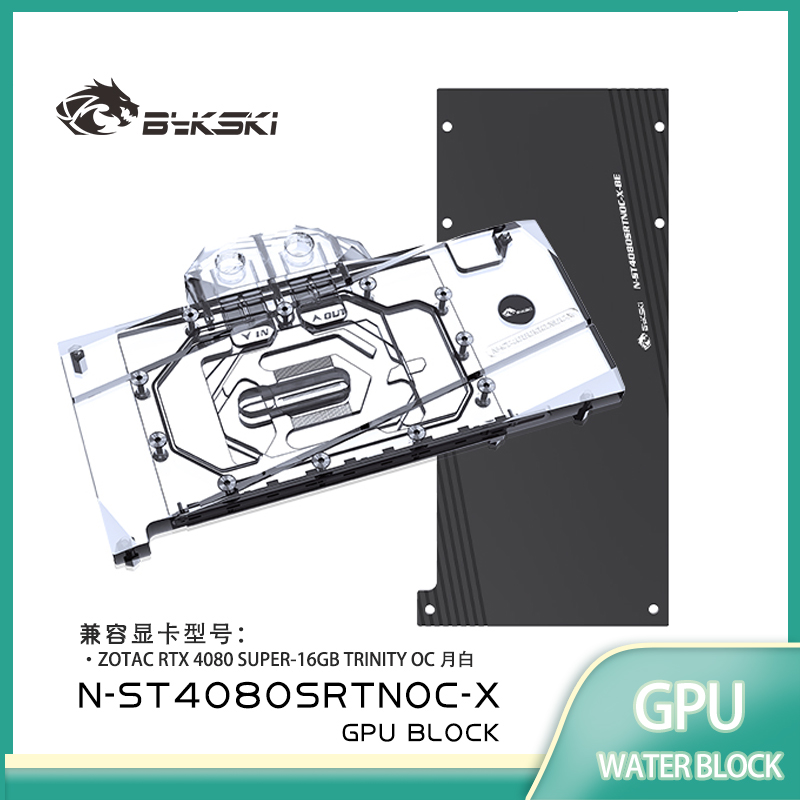 Bykski GPU Block for ZOTAC RTX - Rtx 4080 Water Cooling Block recension och pris